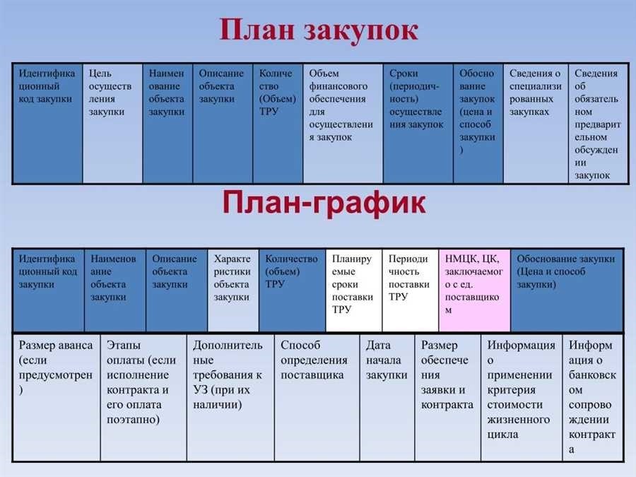 План график 44 фз основные этапы и сроки выполнения